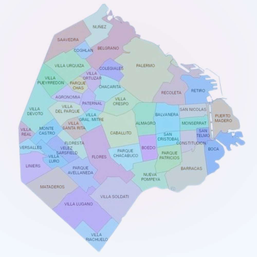 Mapa caba